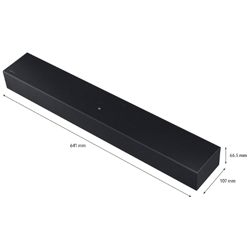 Samsung 2.0CH Wireless Soundbar, with Night Mode, Black, HW-C400/ZN