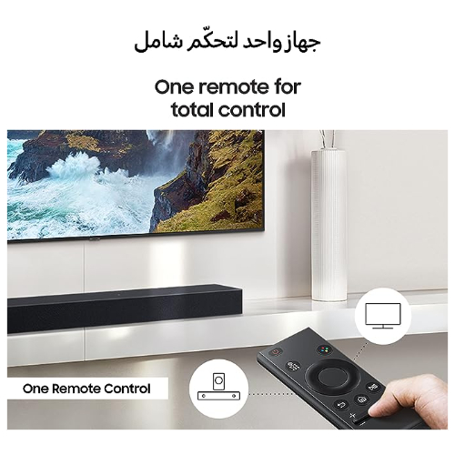 Samsung 2.0CH Wireless Soundbar, with Night Mode, Black, HW-C400/ZN