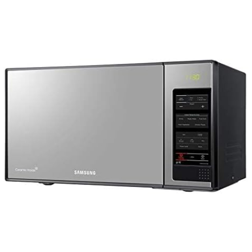Samsung Solo Microwave Oven, 40L, Black, Ceramic Inside, MG402MADXBB/SG, 1 Year