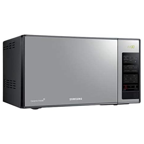 Samsung Solo Microwave Oven, 40L, Black, Ceramic Inside, MG402MADXBB/SG, 1 Year
