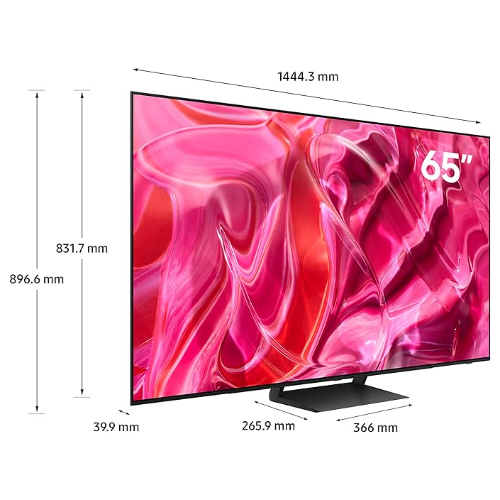 Samsung 65 Inch TV OLED S90C Neural Quantum Processor 4K LaserSlim Design - QA65