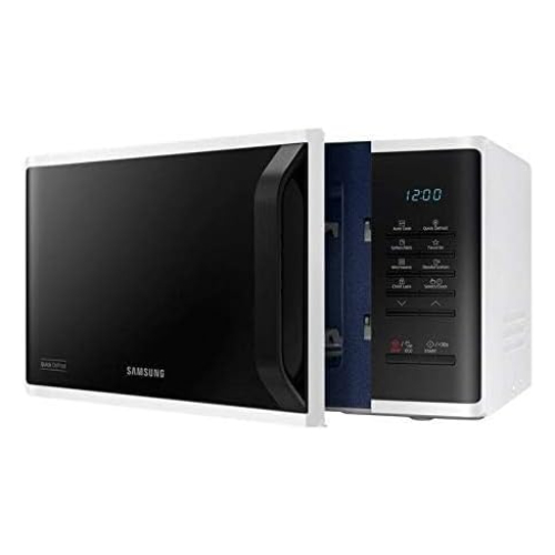 Samsung 23 Liters Solo Microwave with Quick Defrost, White - MS23K3513AW"Min 1 y