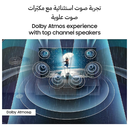 Samsung 55 Inch TV Neo QLED 4K Neural Quantum Processor 4K Anti Reflection - QA5