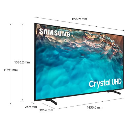 Samsung 85 Inch TV Crystal UHD 4K HDR 10+ Dynamic Crystal Color LCD LED - UA85BU