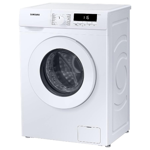 Samsung Front Load Washing Machine with Quick Wash, 7Kg, White, Eco Drum Clean, 