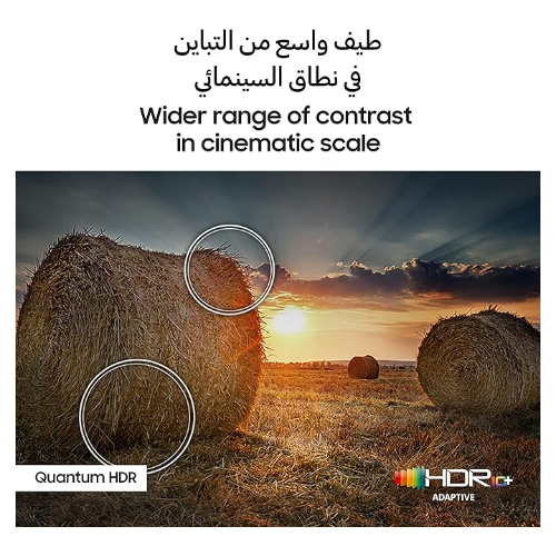 Samsung 65 Inch TV QLED Quantum Dot Hdr10+ Airslim Hub - QA65Q60CAUXZN