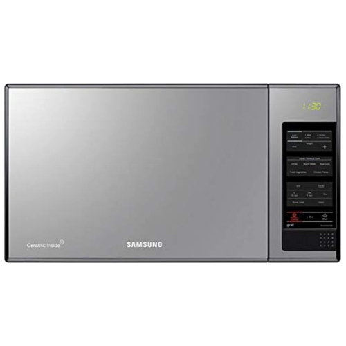 Samsung Solo Microwave Oven, 40L, Black, Ceramic Inside, MG402MADXBB/SG, 1 Year