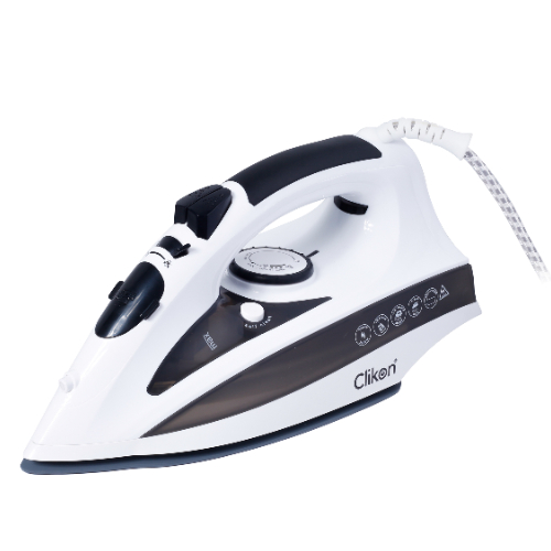 Clikon Steam Iron, White, Ck4116