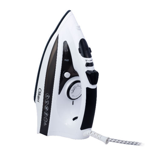 Clikon Steam Iron, White, Ck4116