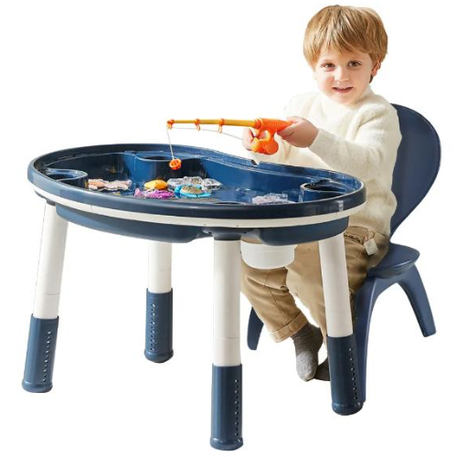 Ching-Ching Kid’s Adjustable Height Table And Chair Set