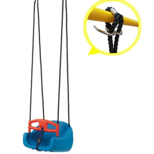 Ching-Ching Children Swing With Safety Belt, 1Pc Assorted
