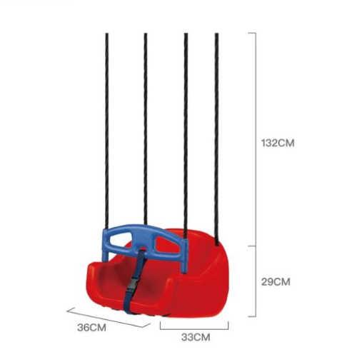 Ching-Ching Children Swing With Safety Belt, 1Pc Assorted