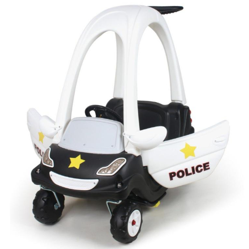 Ching-Ching Smart Coupe Ride On Car, White