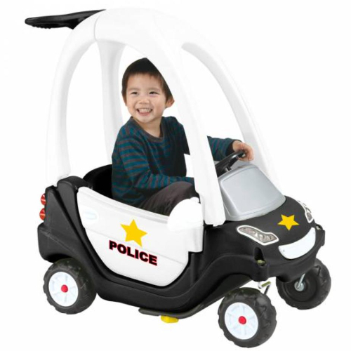 Ching-Ching Smart Coupe Ride On Car, White