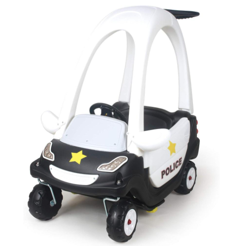 Ching-Ching Smart Coupe Ride On Car, White