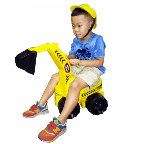 Ching-Ching 2-In-1 Kid'S Ride On Excavator