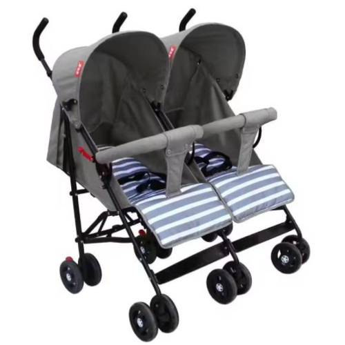 VIP STARS Small Light Weight Twin Stroller Foldable, 1 Piece Assorted