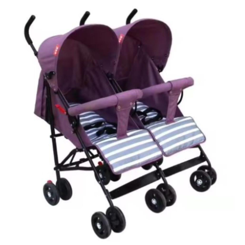 VIP STARS Small Light Weight Twin Stroller Foldable, 1 Piece Assorted