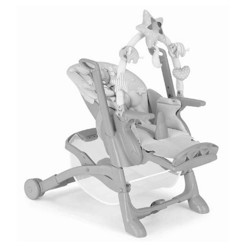 CAM Istante Teddy Gray High Chair