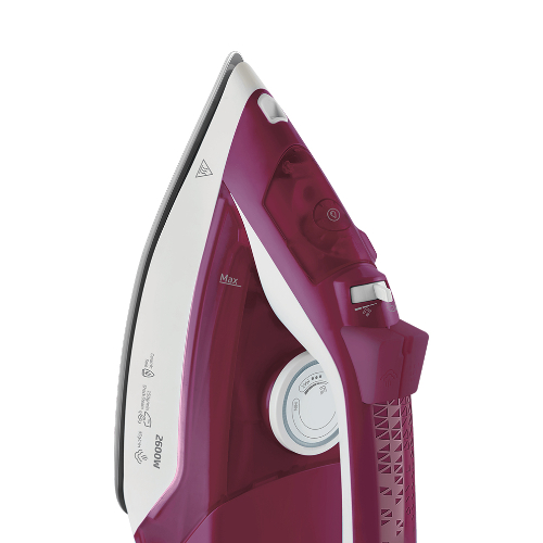 Beko Steam Iron - 2600 Watts. 35 g/min continuous steam, 120 g/min shock steam, 
