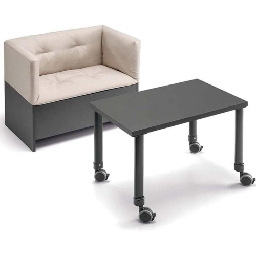 CAM Growi 2 In 1 Bagnetto Fasciatoio Divanetto E Tavolino, Beige