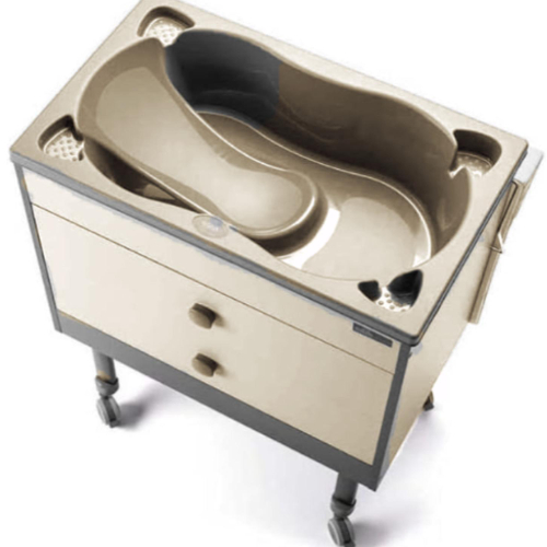 CAM Growi 2 In 1 Bagnetto Fasciatoio Divanetto E Tavolino, Beige