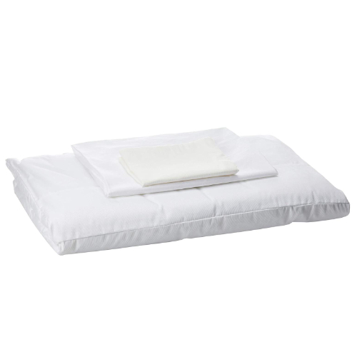 CAM Bedding Kit For Culla Sempreconte, Plain white