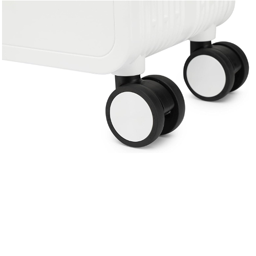 Papelan Hardside Luggage with Double Spinner Wheels, Carry-On 20-Inch, Quiet, TS