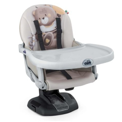CAM Idea Feeding Booster Chair, Beige Bear