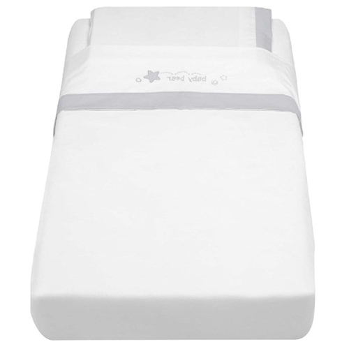 Cam Pack Of 3 Warm Duvet And Cover, Pillowcase And Mattress Cover, 1.1 Kg, White