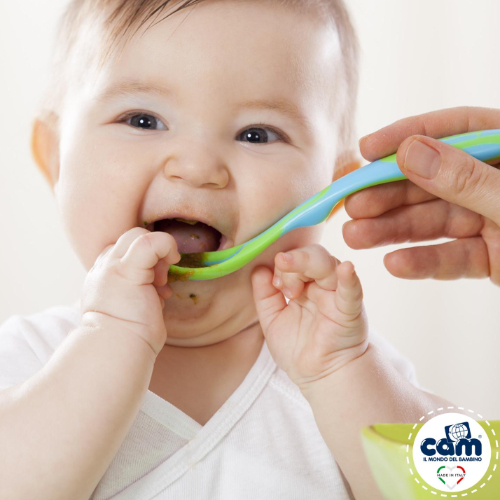 Cam Pappananna Icon High Chair - White/Beige - Feeding Chair, Ultra Modern High 