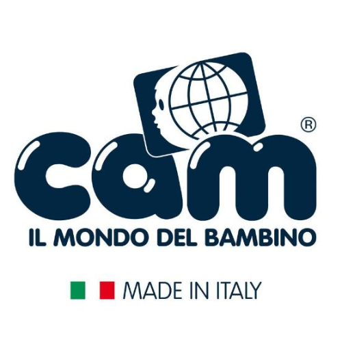 Cam Pappananna Icon High Chair - White/Beige - Feeding Chair, Ultra Modern High 