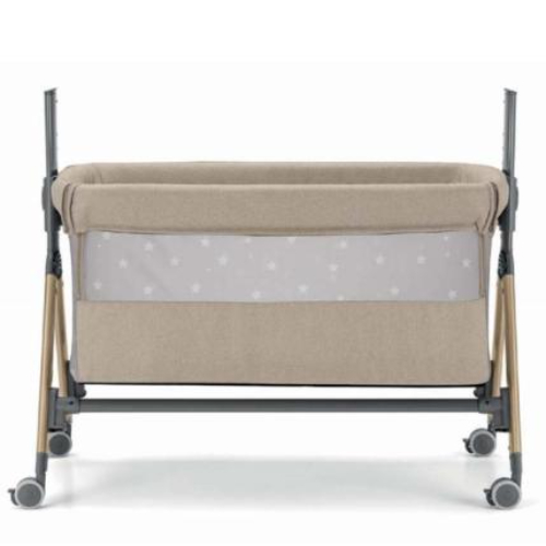Cam Sempreconte Baby Bedside Crib, Mesh Beige