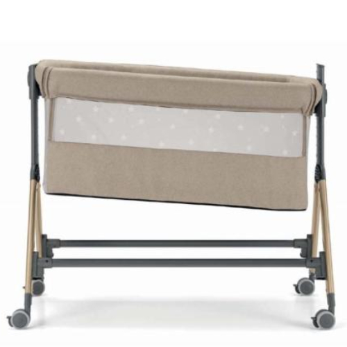 Cam Sempreconte Baby Bedside Crib, Mesh Beige