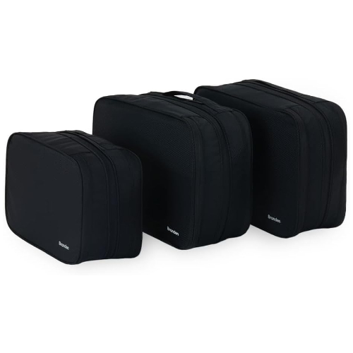 Branden Compression Packing Cube, Large, Sandbeige | Travel Essentials l Luggage