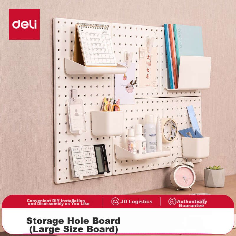 [Super Popular] Deli Large Pegboard, Freestanding And Clip-On, No Drilling Requi...