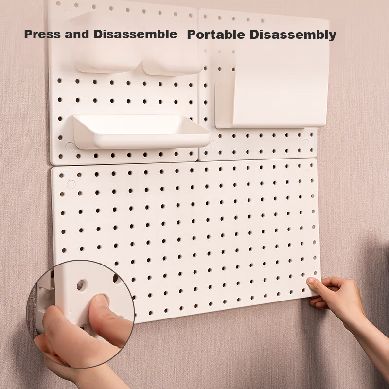[Super Popular] Deli Large Pegboard, Freestanding And Clip-On, No Drilling Requi...