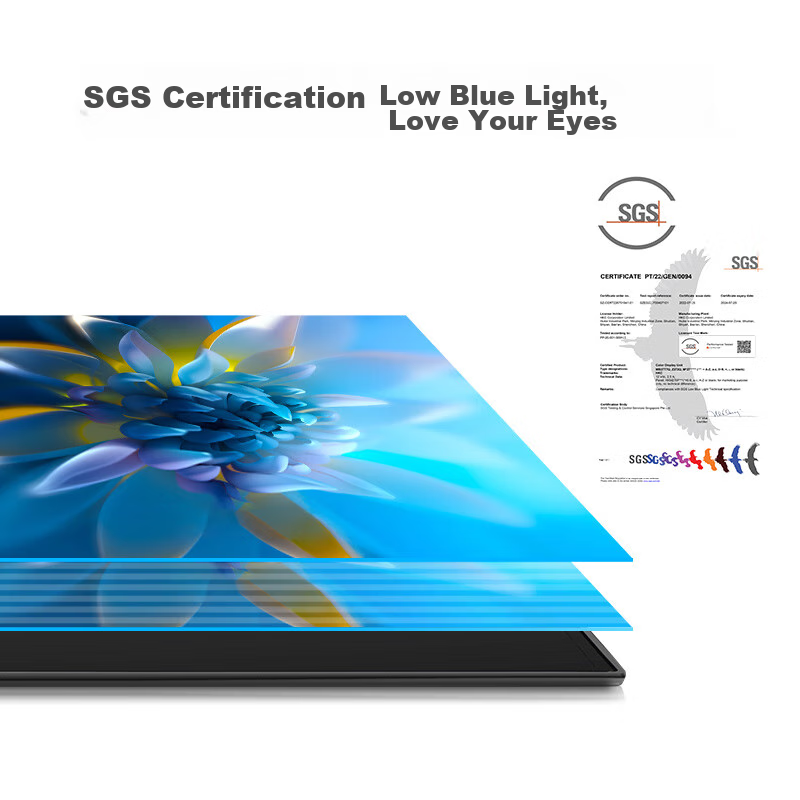 HKC 27-Inch 2K IPS Monitor, 100Hz Wide Color Gamut, E-Book Low Blue Light Flicke...