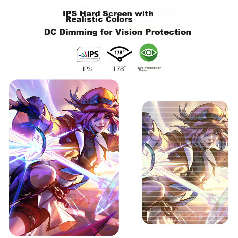 Lecoo 27-Inch 2K 100Hz IPS 8Bit Wide Color Gamut Thin Bezel Low Blue Light Flick...