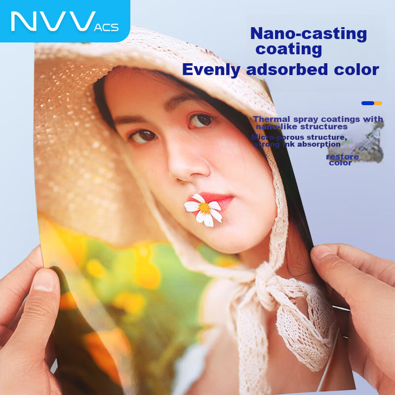 NVV 4R (6 Inch) 230g High Gloss Photo Paper, Photo Printing Paper, Inkjet High G...