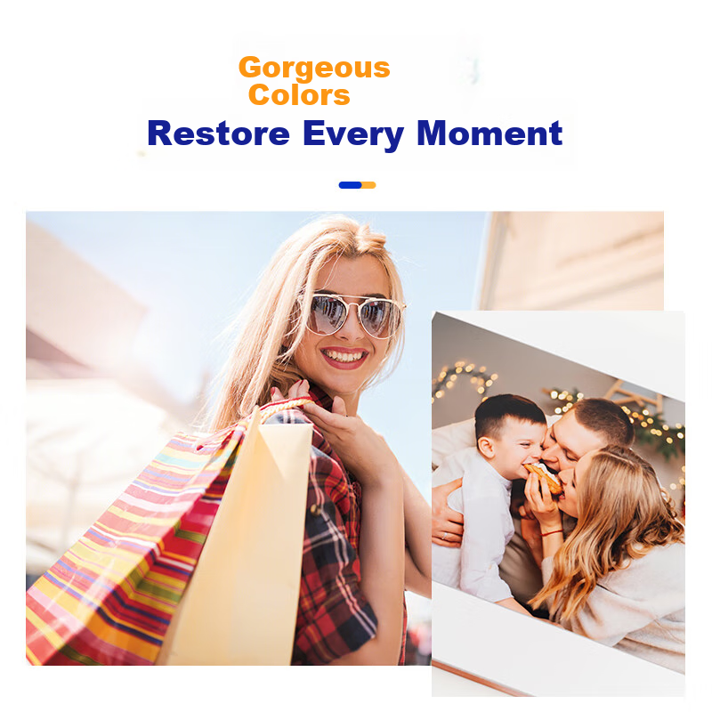 NVV 4R (6 Inch) 230g High Gloss Photo Paper, Photo Printing Paper, Inkjet High G...