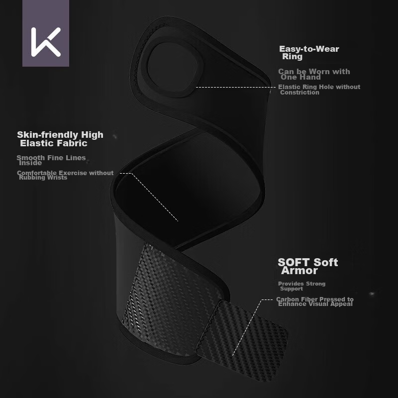 Keep Fitness Wrist Support for Men, Anti-Sprain, Compression, Tendonitis, Profes...