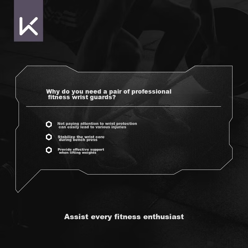 Keep Fitness Wrist Support for Men, Anti-Sprain, Compression, Tendonitis, Profes...