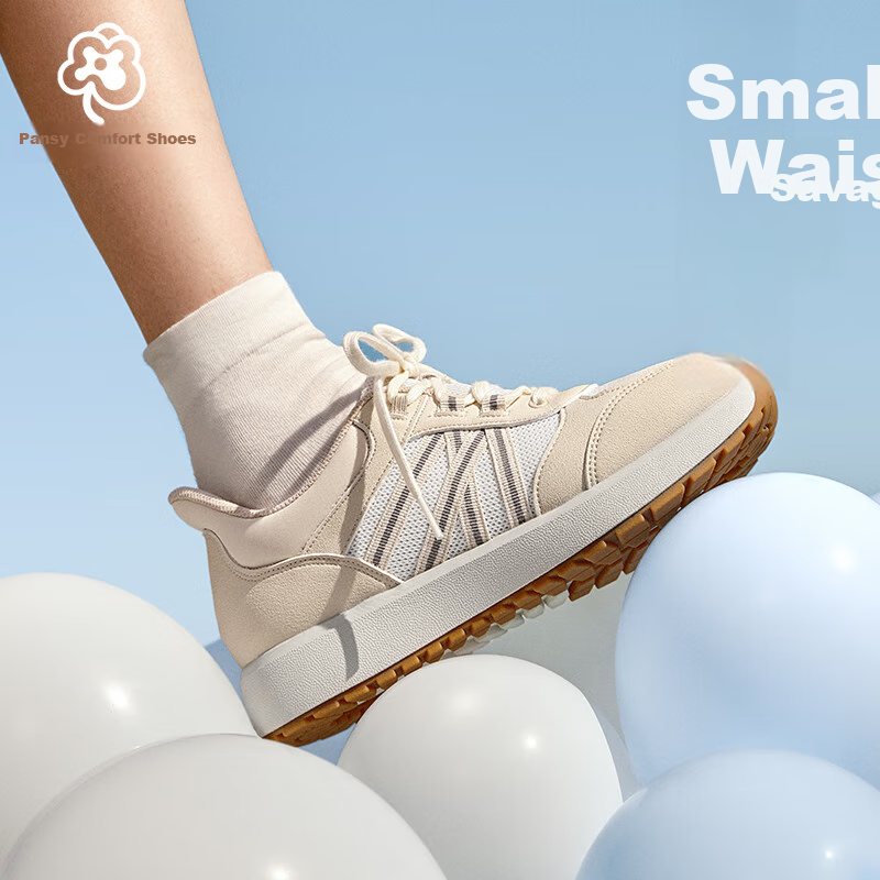 Pansy Women's Casual Shoes Soft Bottom Spring New Mesh Sports Shoes Comfortable...