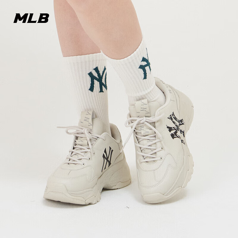 MLB Unisex Retro Dad Shoes Casual Shoes 3ASHBMN3N New York Yankees/Black Size 37...