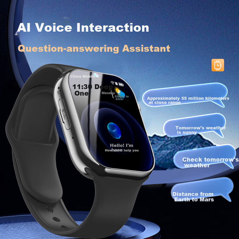 PALMHANG WeChat Full-featured Smart Children's Phone Watch with SIM Card Slot, G...