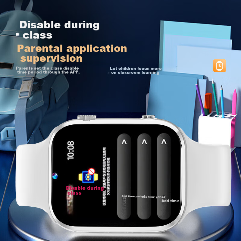 PALMHANG WeChat Full-featured Smart Children's Phone Watch with SIM Card Slot, G...