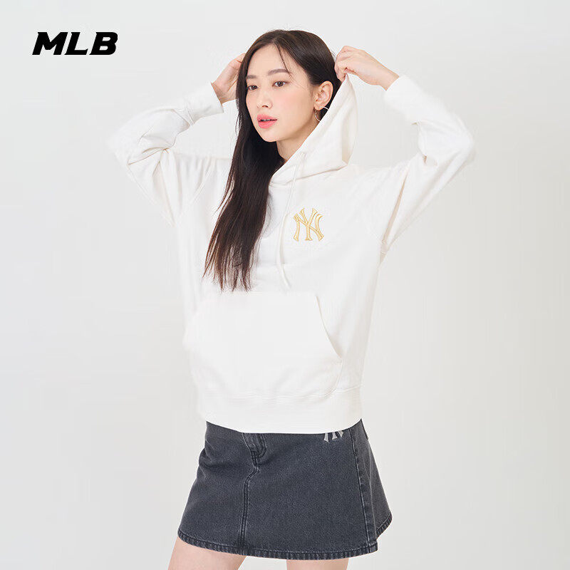 MLB Men's and Women's Hooded Sweatshirt Fashion Casual 3AHDQ0141 New York Yankee...