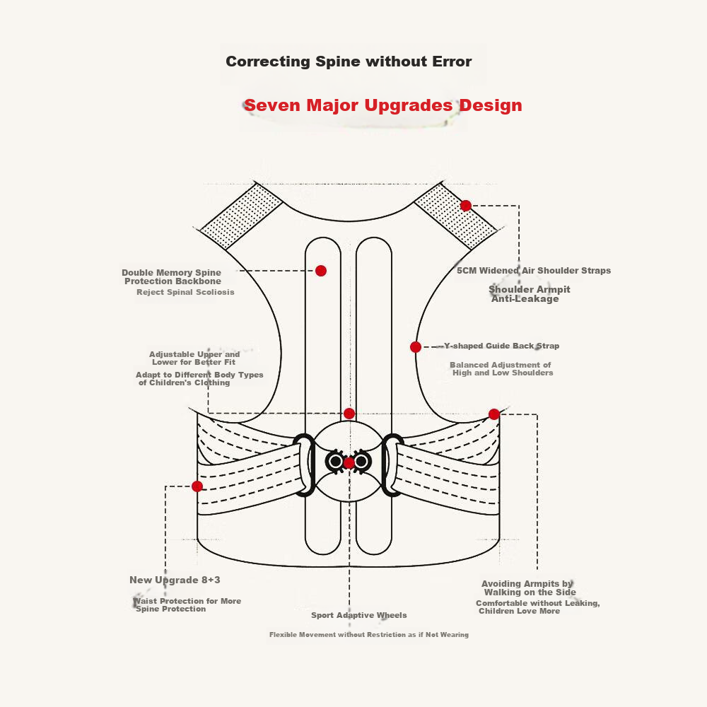Panapopo Posture Corrector for Teenagers, Prevent Hunchback, Ideal for Children...