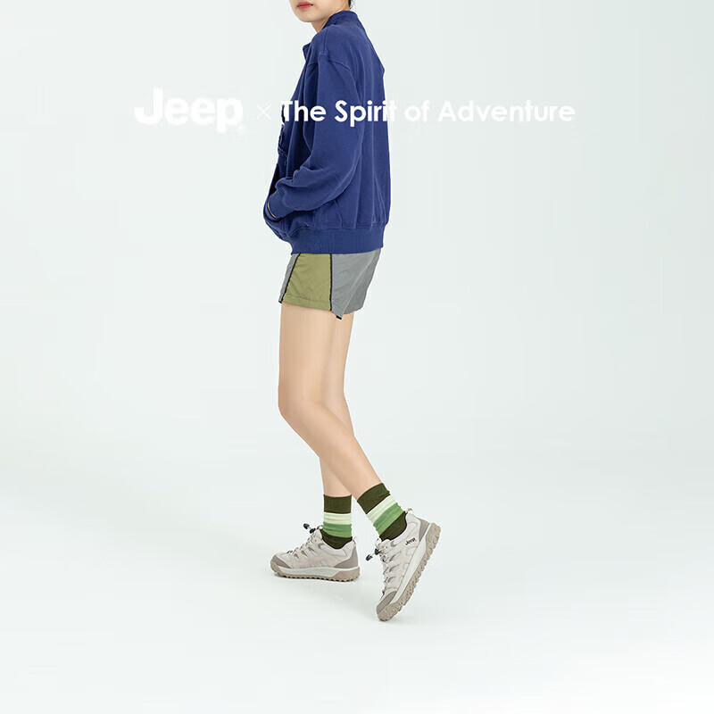 Jeep Women's Outdoor Sports Shoes Spring/Autumn Hiking Shoes Women Thick-soled R...